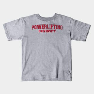 Powerlifting University Kids T-Shirt